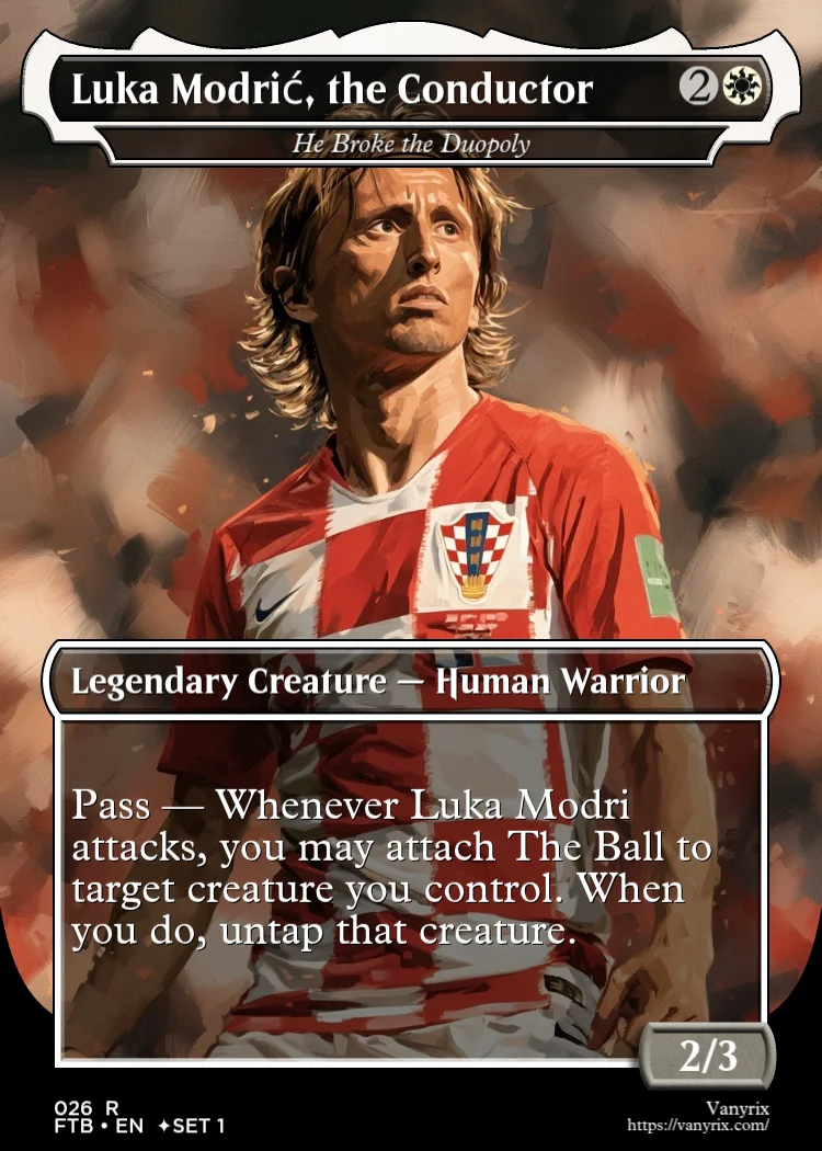 Luka Modrić, the Conductor