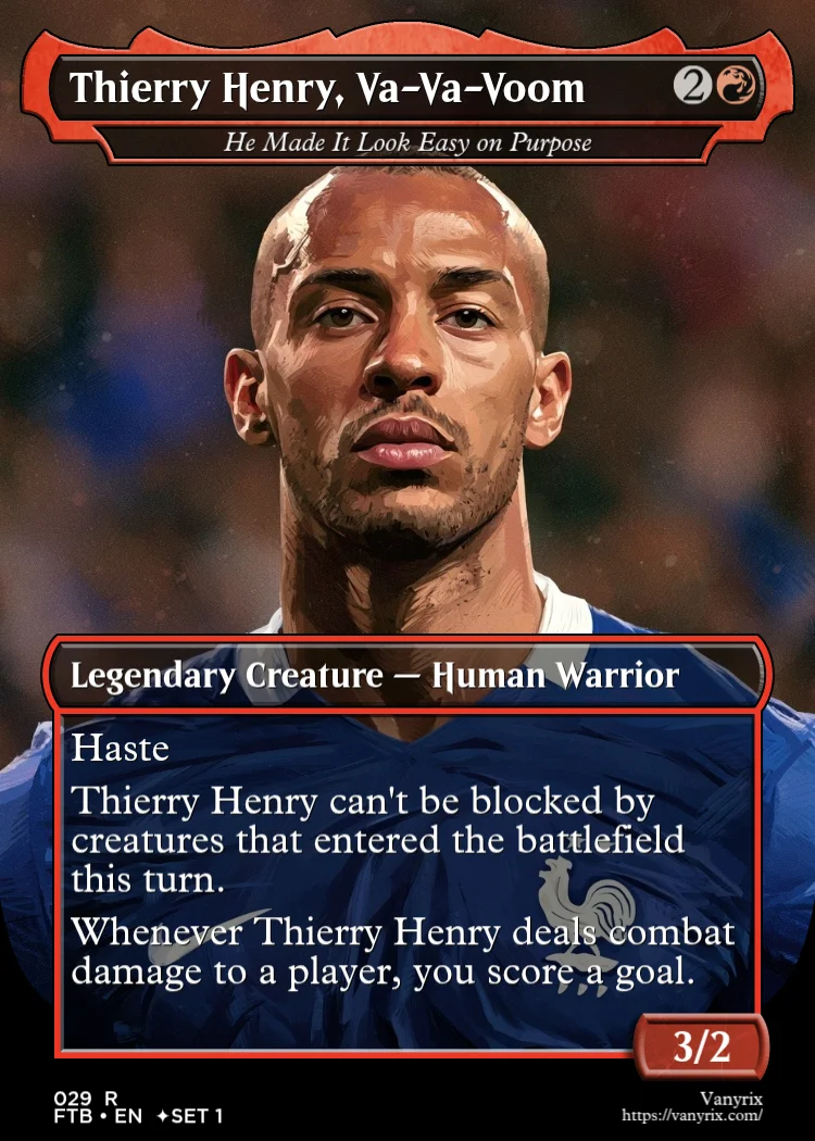 Thierry Henry, Va-Va-Voom
