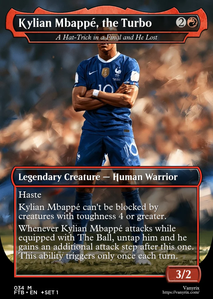 Kylian Mbappé, the Turbo