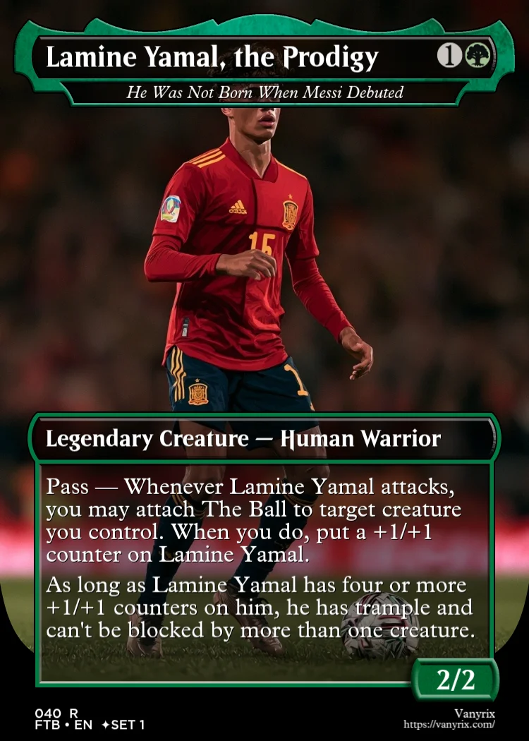 Lamine Yamal, the Prodigy