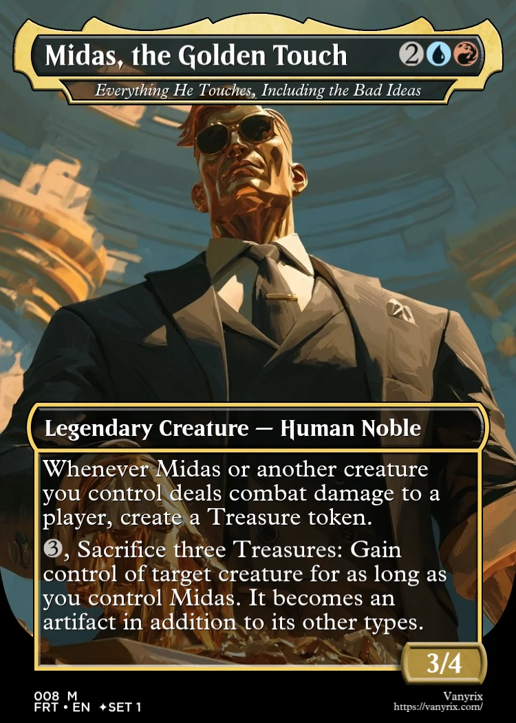 Midas, the Golden Touch