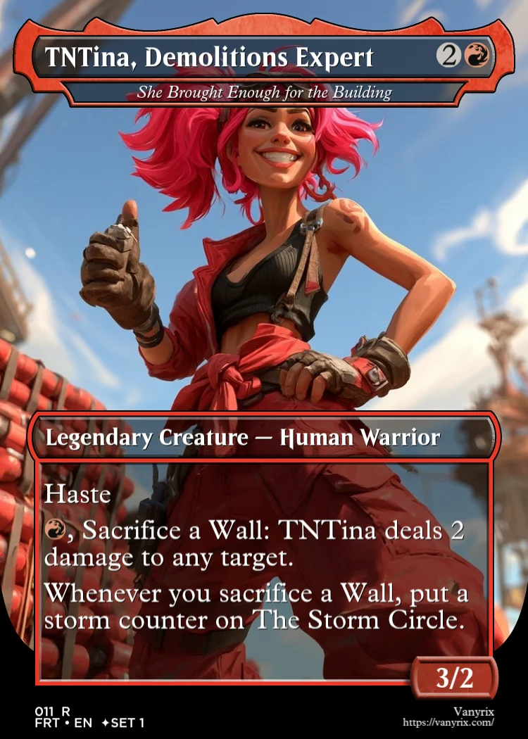 TNTina, Demolitions Expert