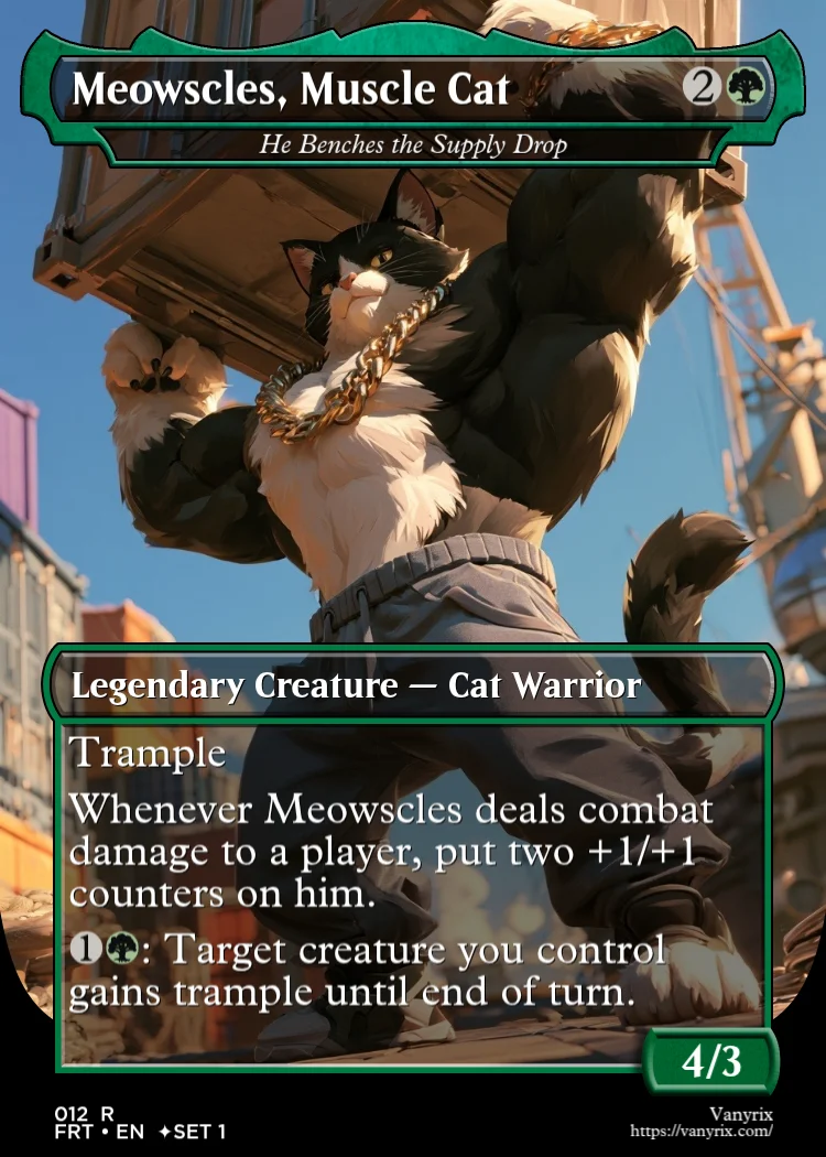 Meowscles, Muscle Cat