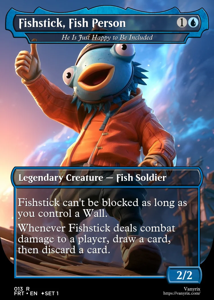 Fishstick, Fish Person