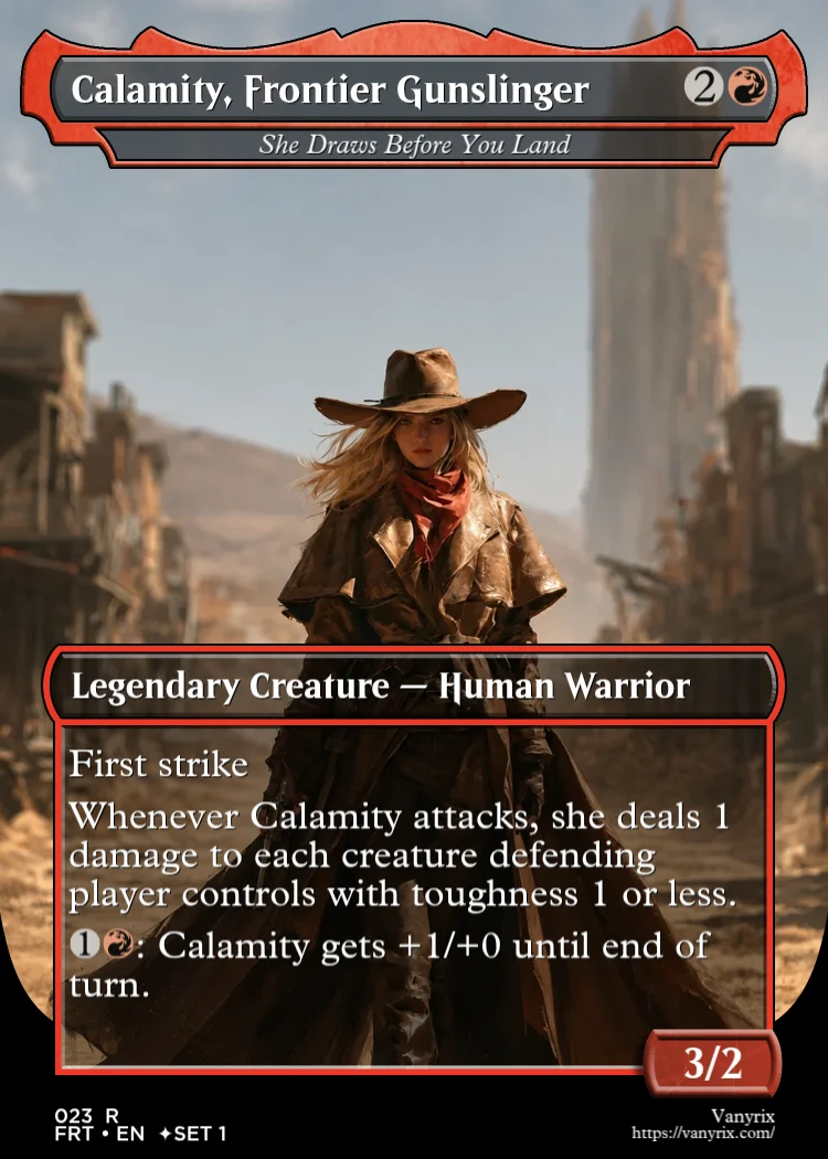 Calamity, Frontier Gunslinger