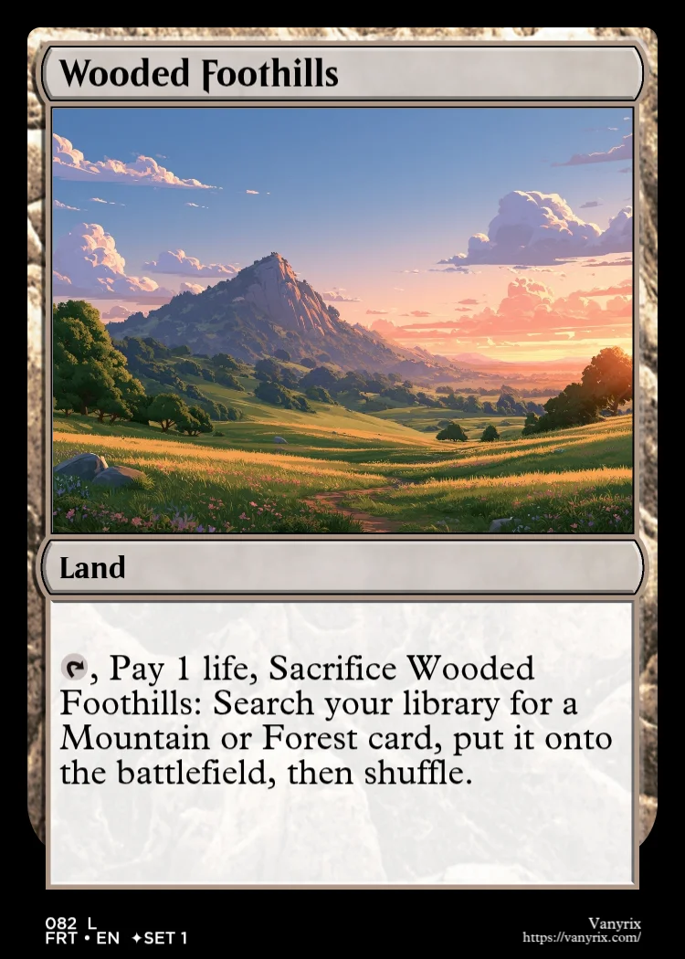 Wooded Foothills