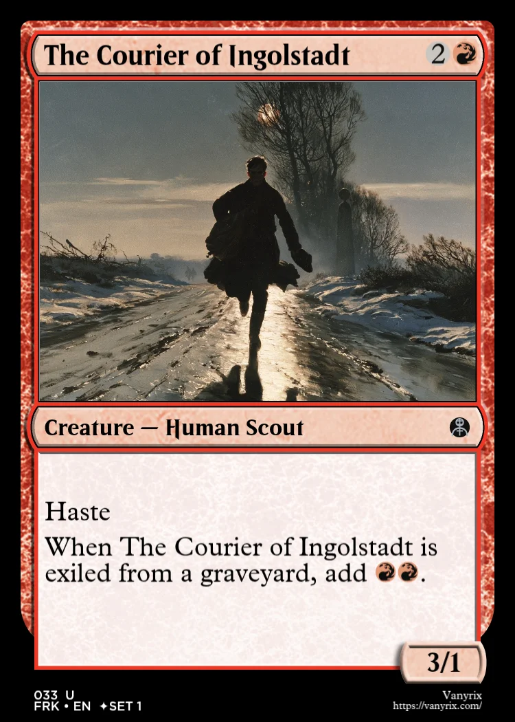 The Courier of Ingolstadt