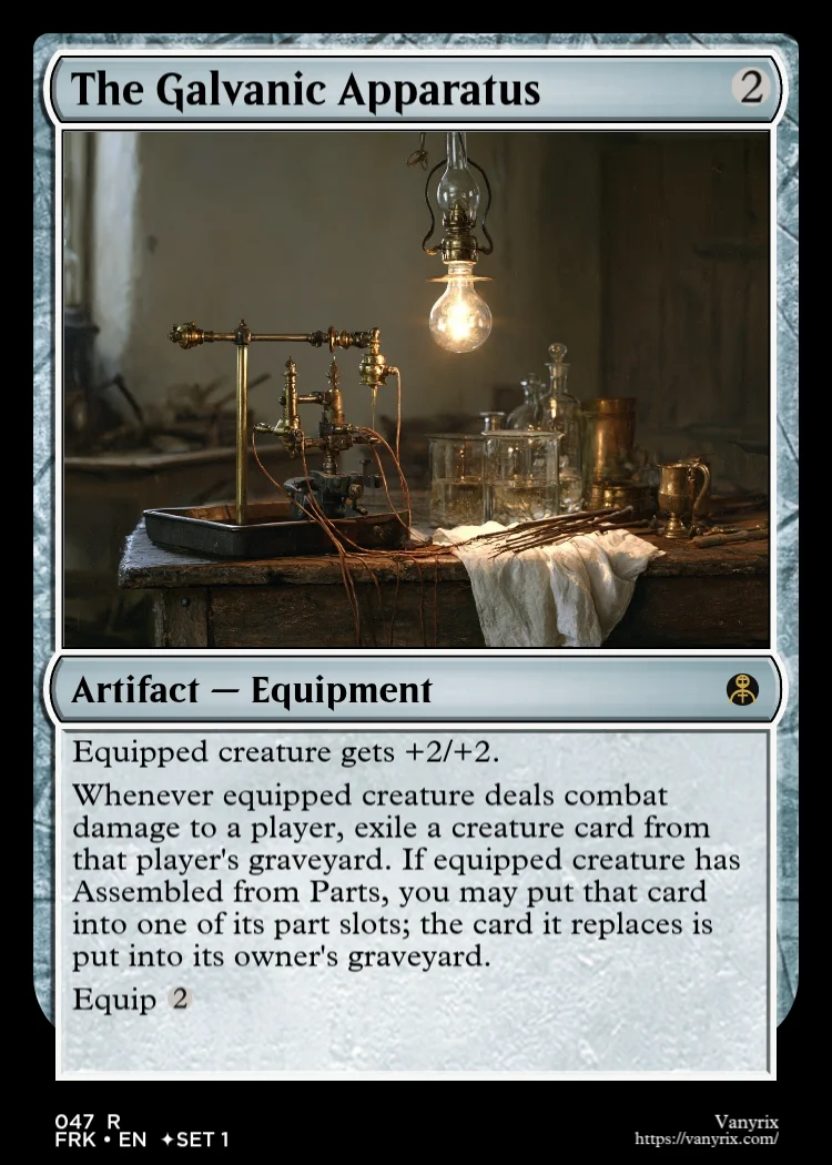 The Galvanic Apparatus
