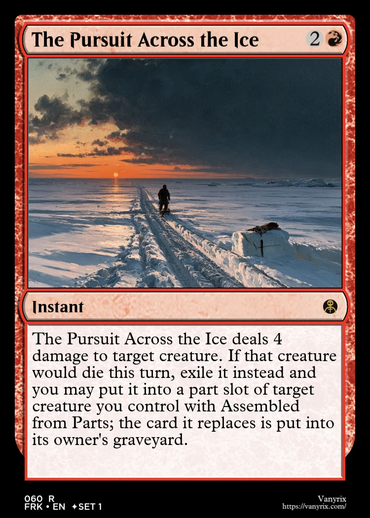 The Pursuit Across the Ice