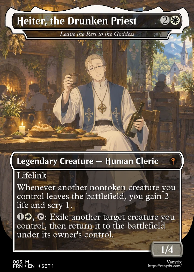 Heiter, the Drunken Priest
