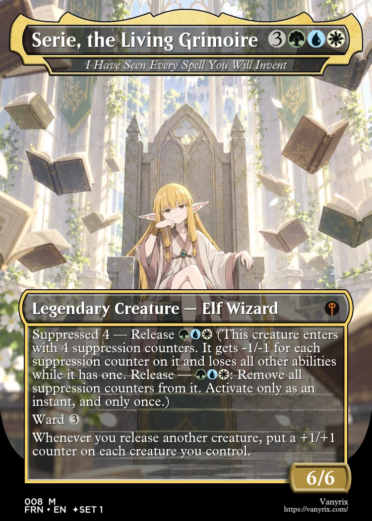 Serie, the Living Grimoire