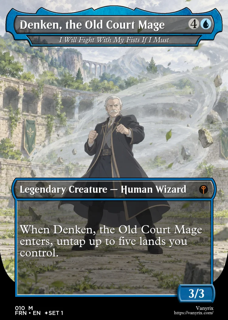 Denken, the Old Court Mage
