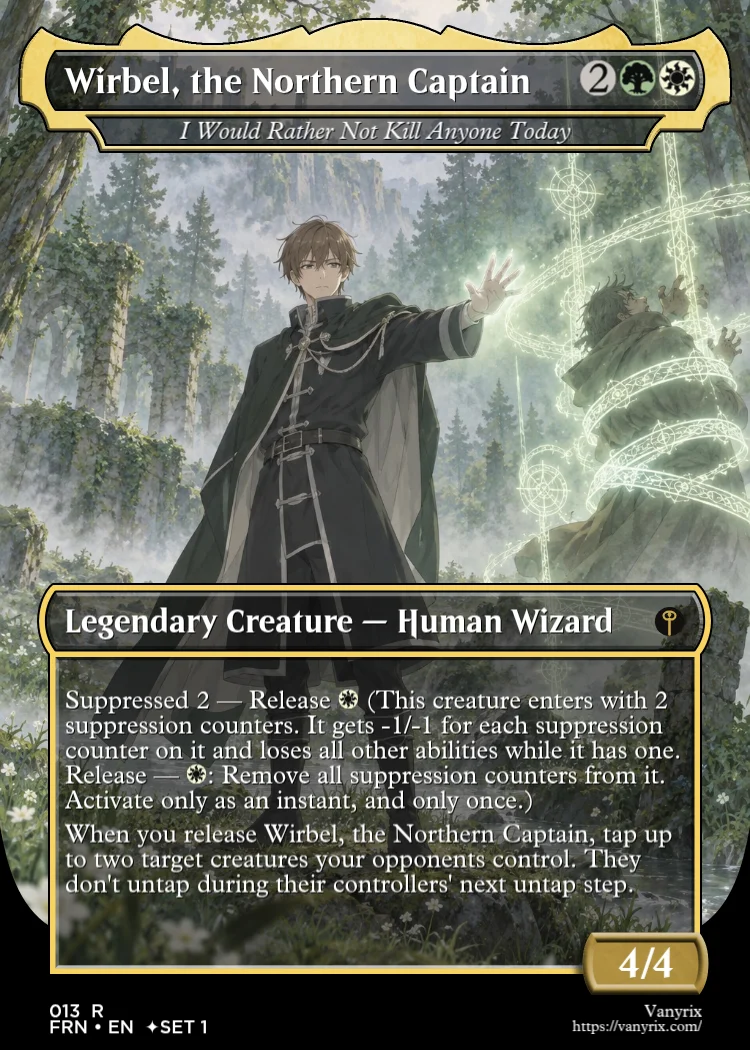 Wirbel, the Northern Captain