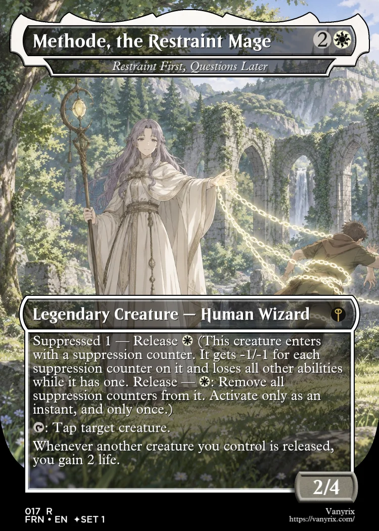 Methode, the Restraint Mage