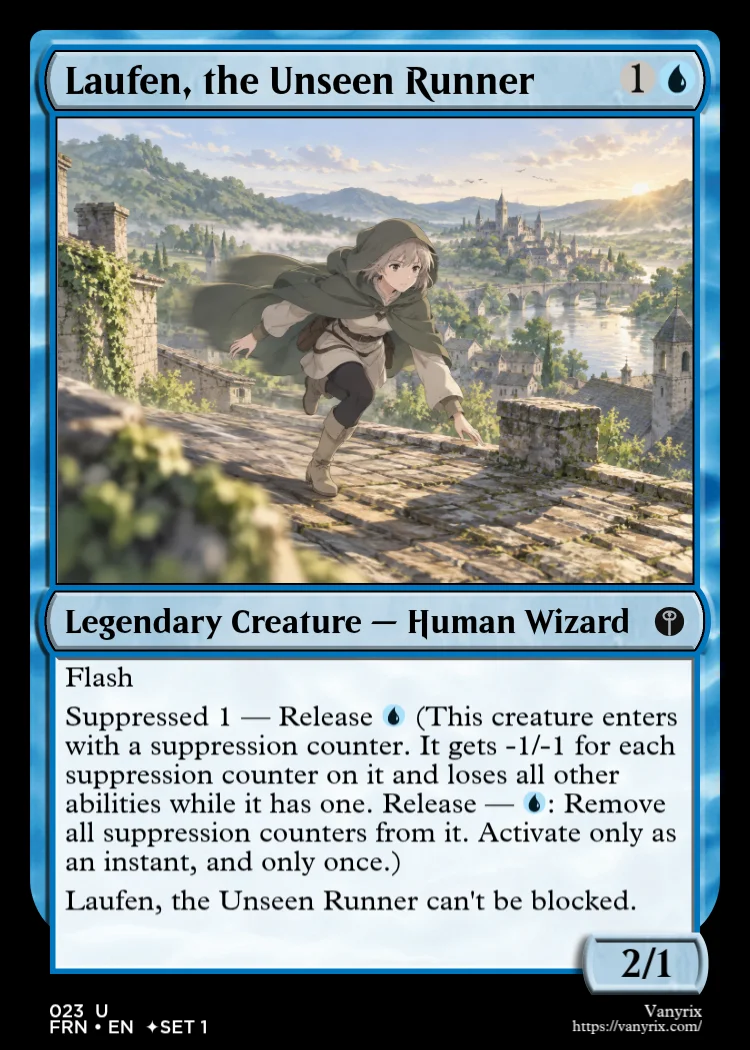 Laufen, the Unseen Runner