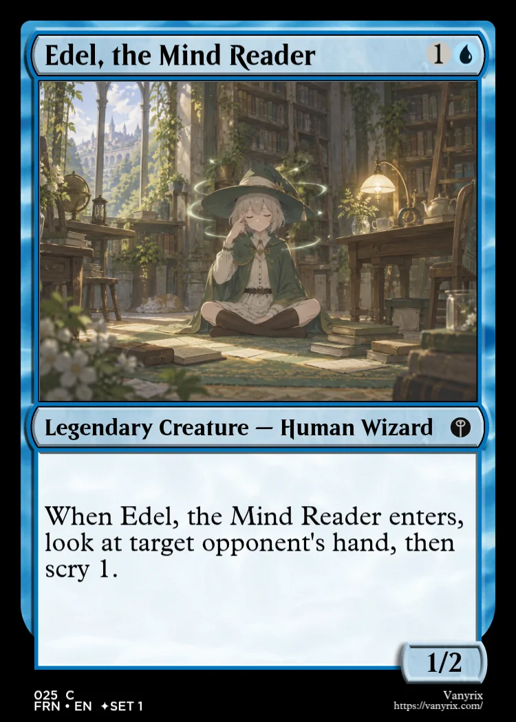 Edel, the Mind Reader