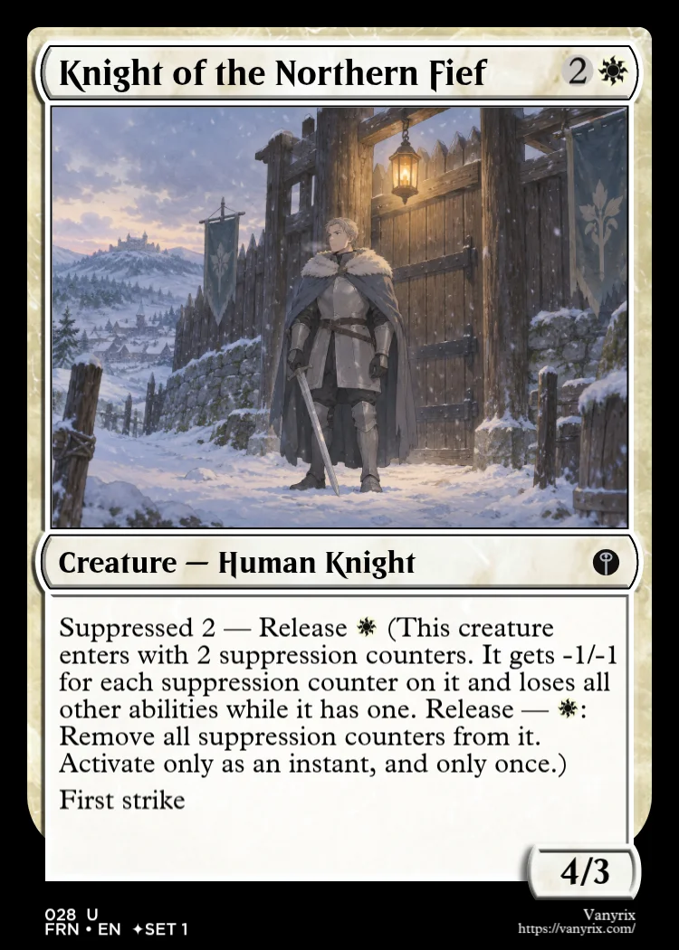 Knight of the Northern Fief
