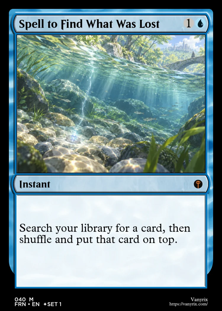 Spell to Find What Was Lost