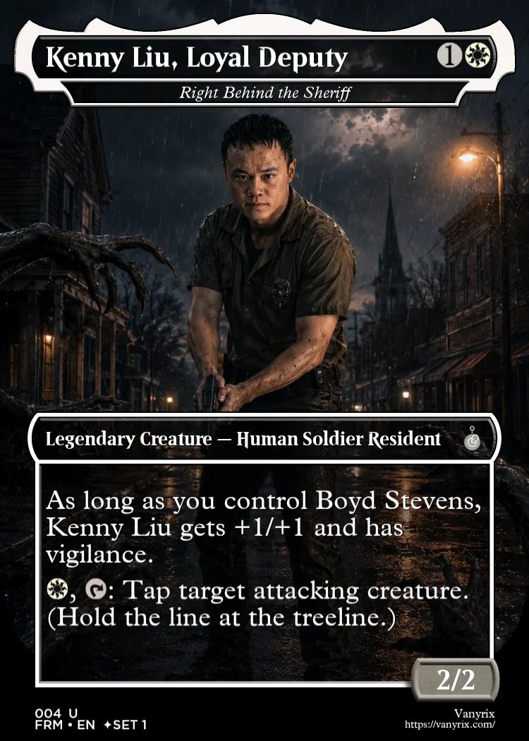 Kenny Liu, Loyal Deputy
