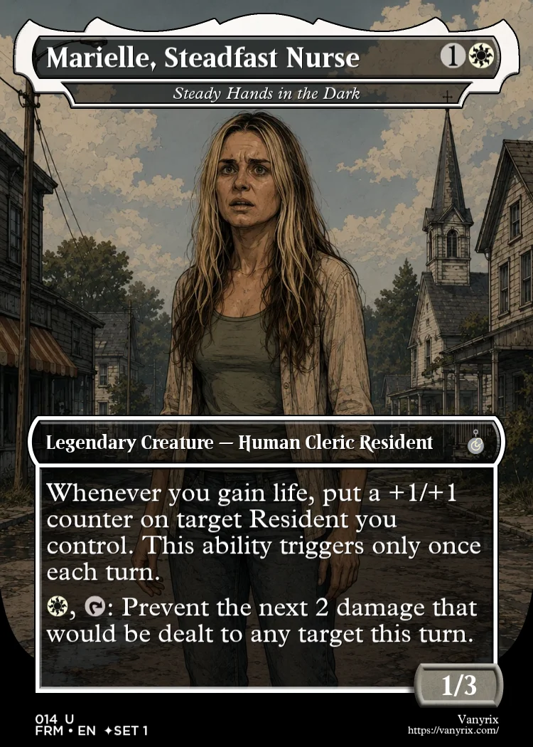 Marielle, Steadfast Nurse