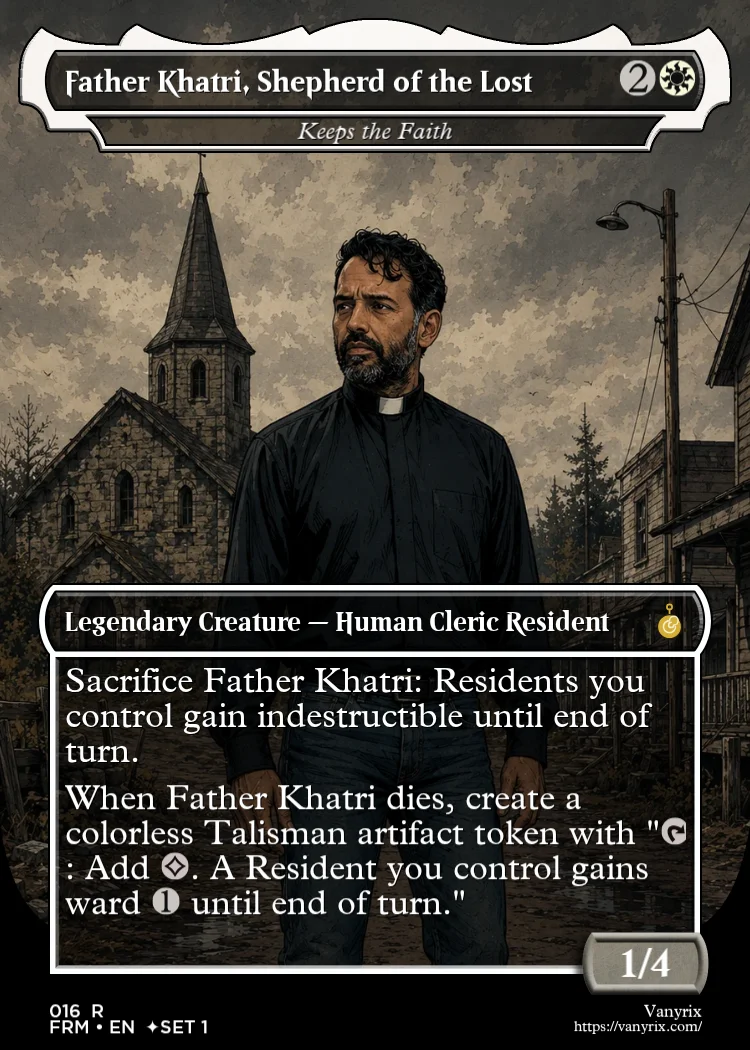 Father Khatri, Shepherd of the Lost