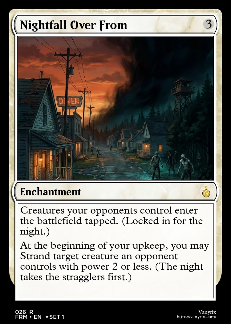 Nightfall Over From