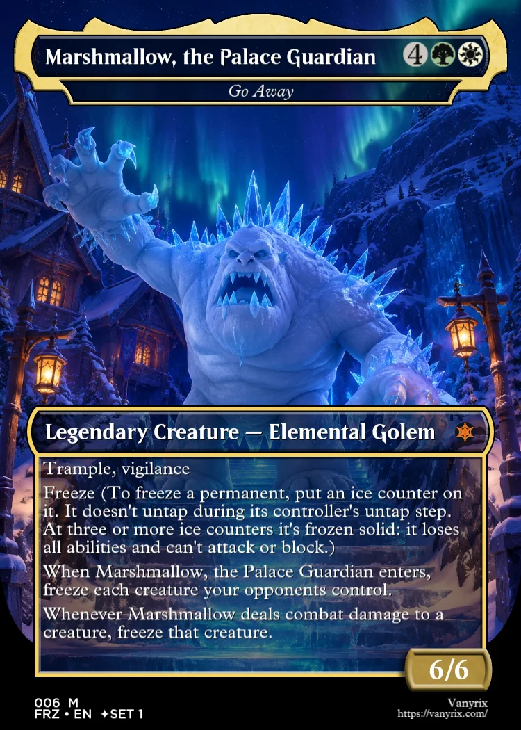 Marshmallow, the Palace Guardian