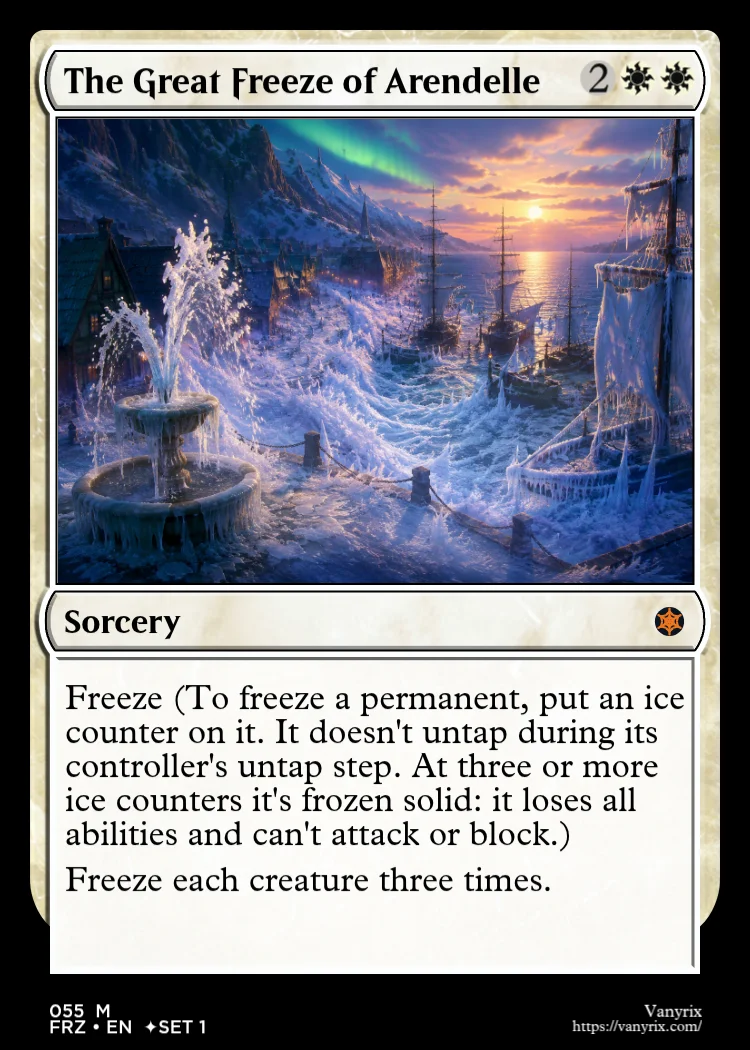 The Great Freeze of Arendelle