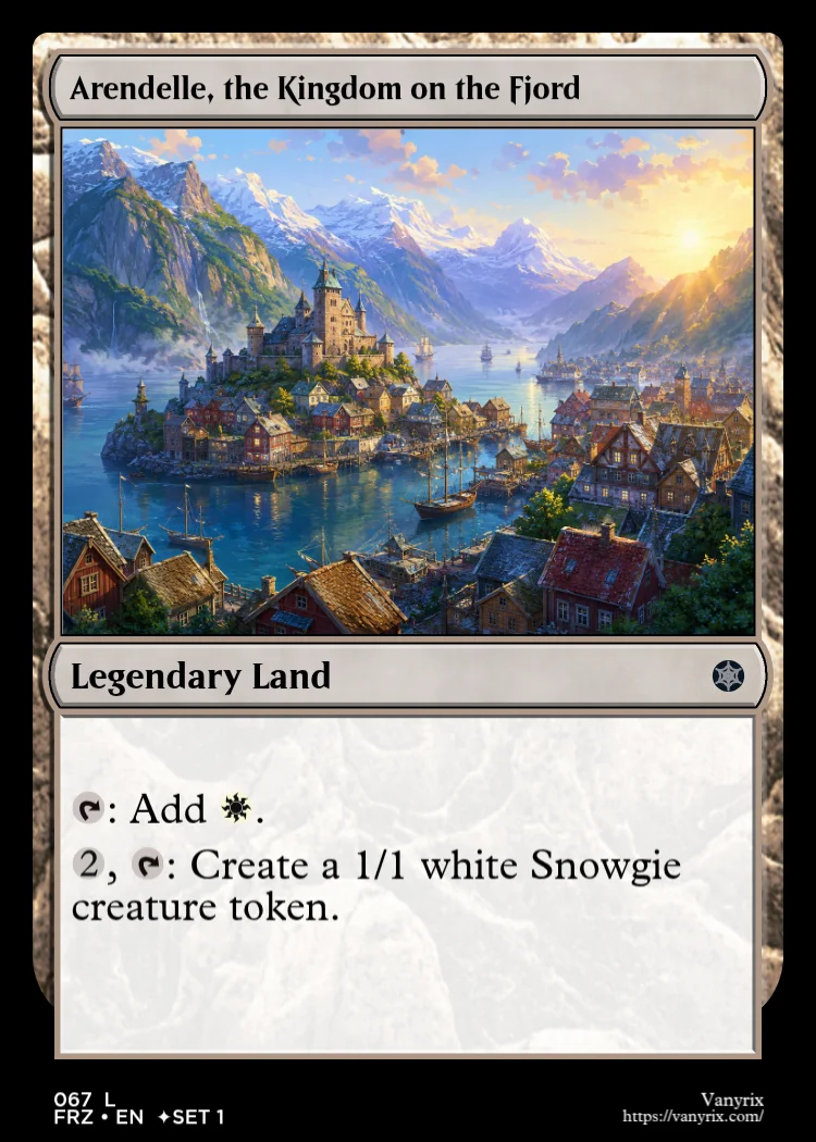 Arendelle, the Kingdom on the Fjord