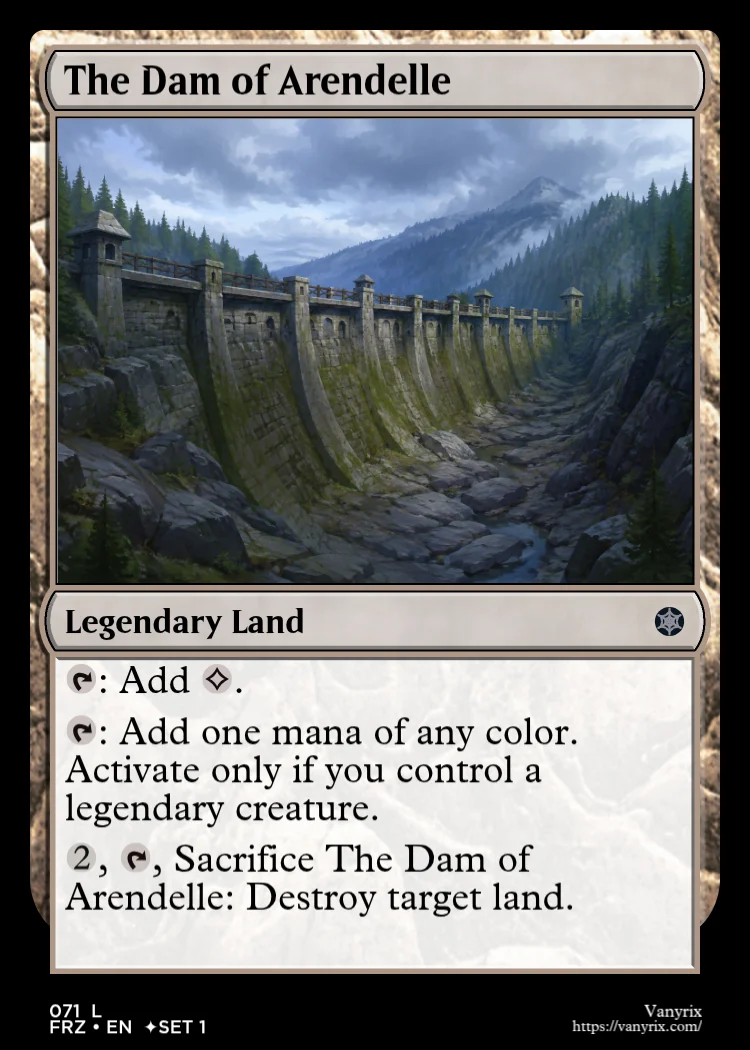 The Dam of Arendelle