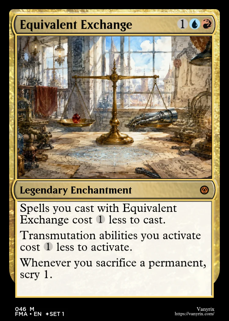 Equivalent Exchange