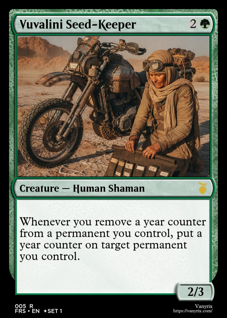 Vuvalini Seed-Keeper