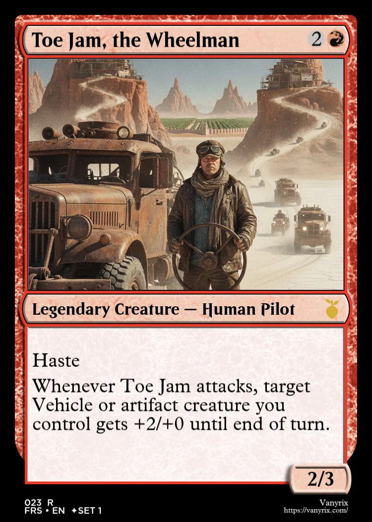 Toe Jam, the Wheelman