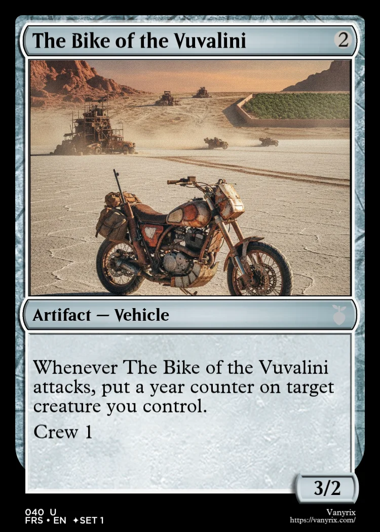 The Bike of the Vuvalini