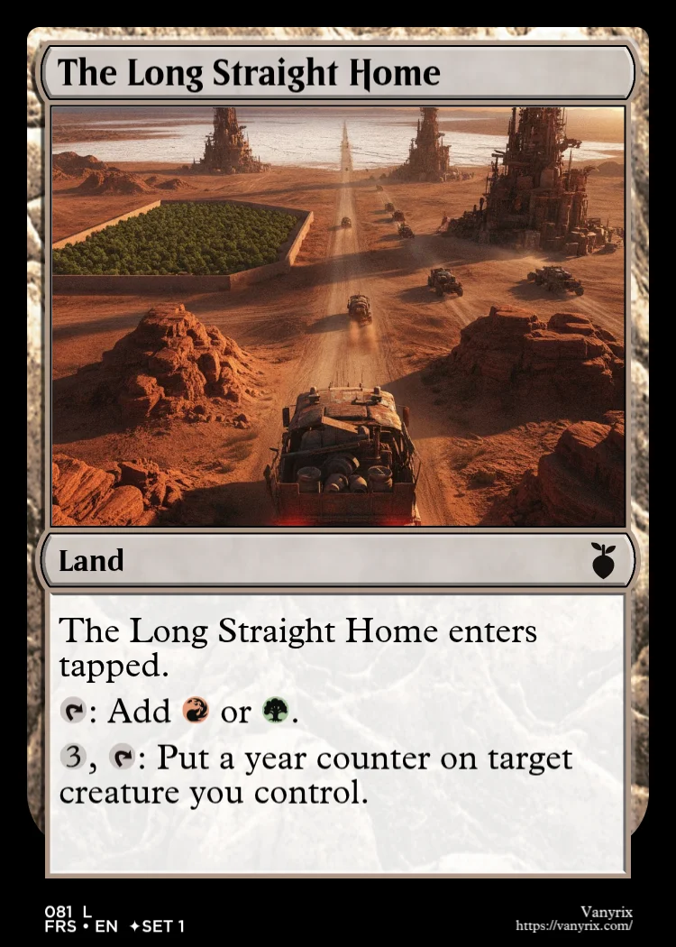 The Long Straight Home