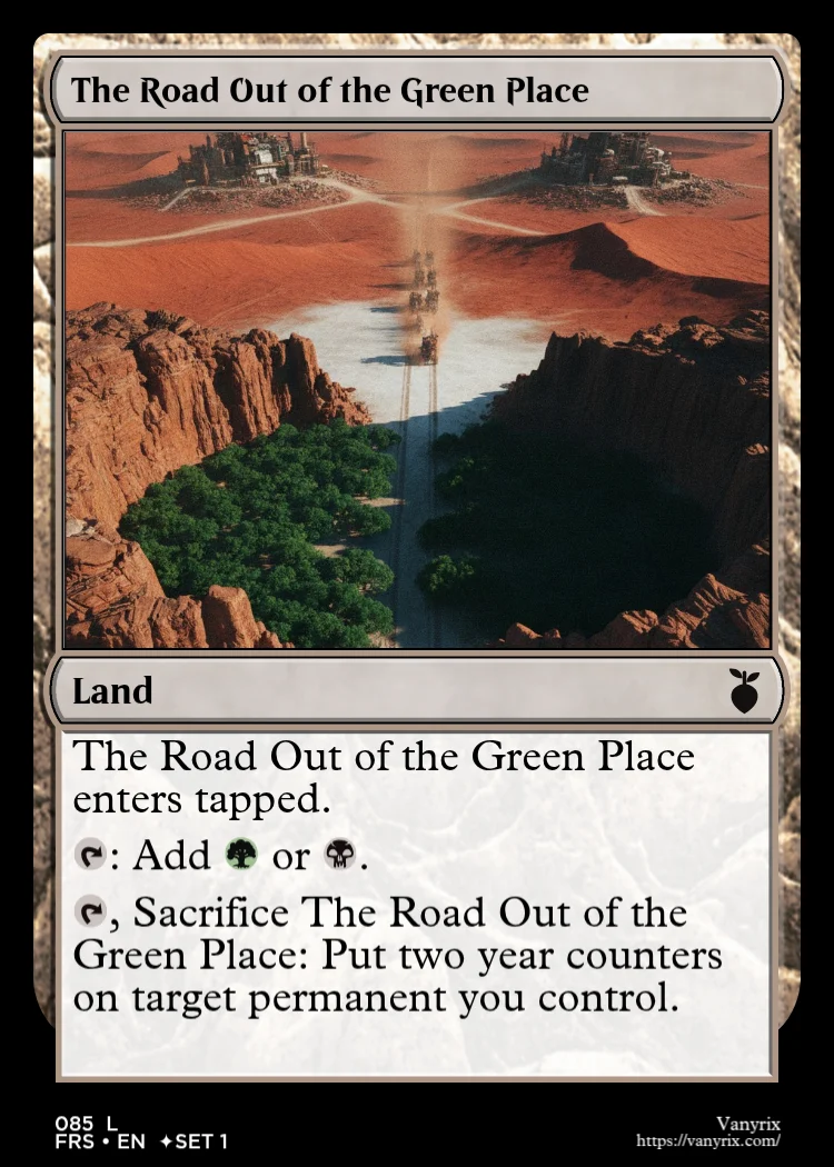The Road Out of the Green Place