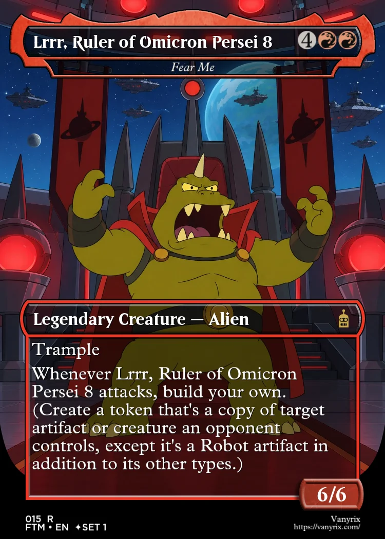 Lrrr, Ruler of Omicron Persei 8