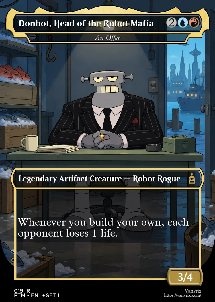 Donbot, Head of the Robot Mafia