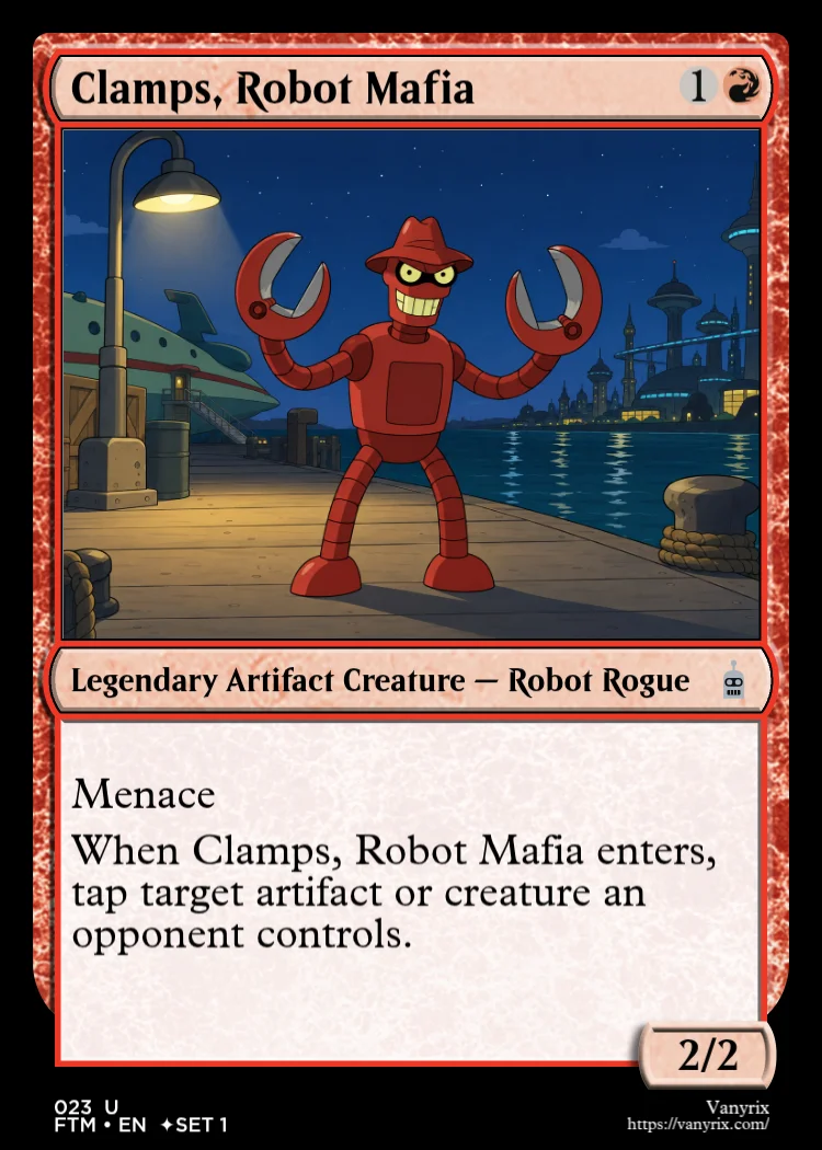 Clamps, Robot Mafia