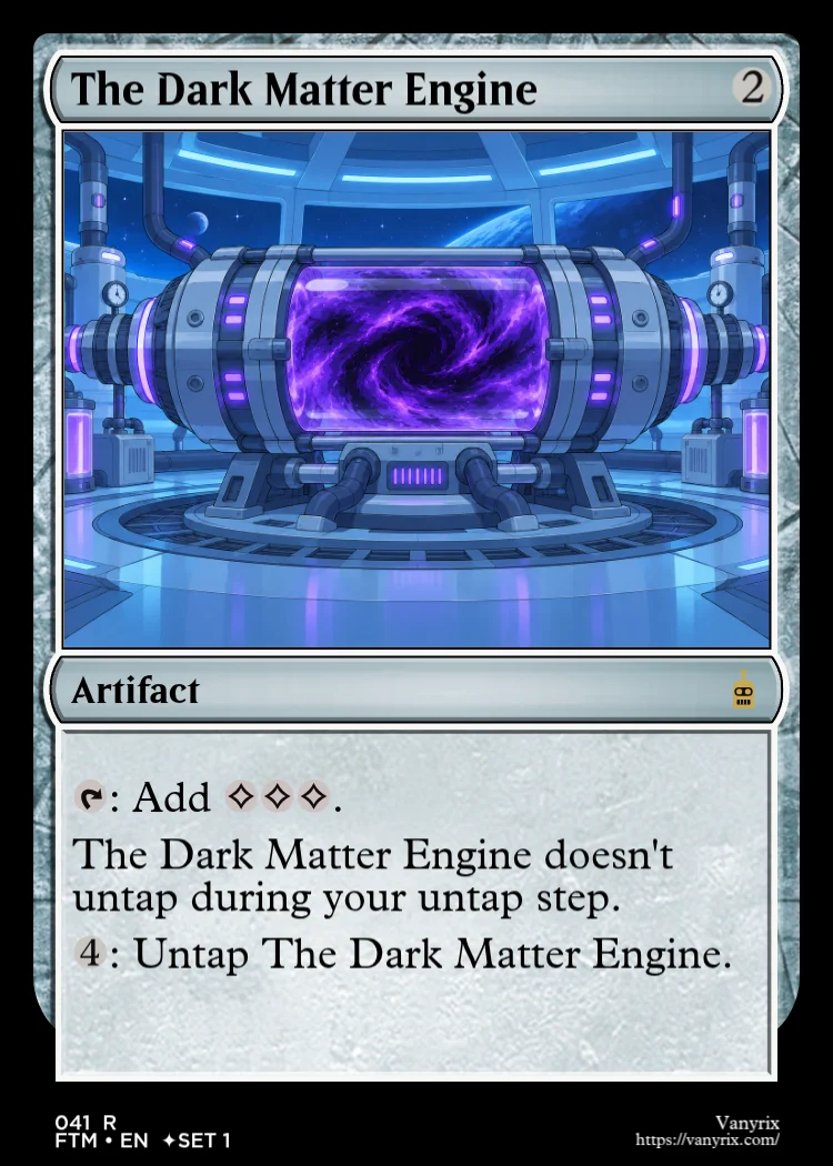 The Dark Matter Engine