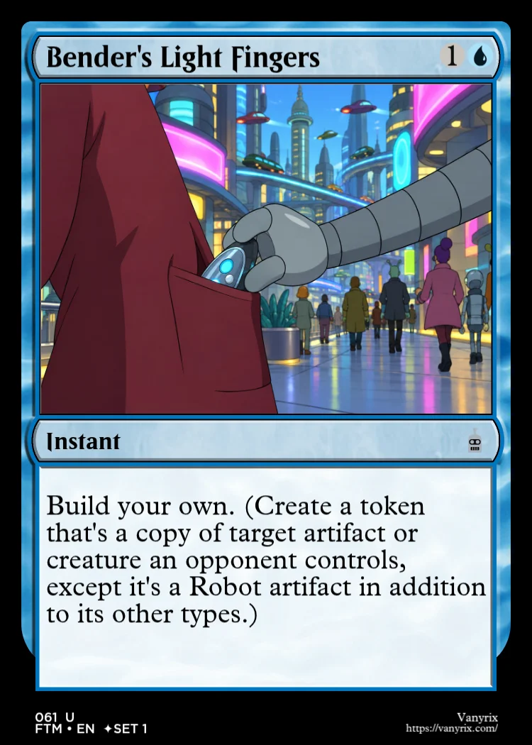 Bender's Light Fingers