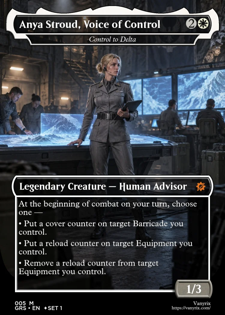 Anya Stroud, Voice of Control