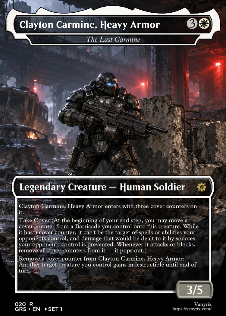 Clayton Carmine, Heavy Armor