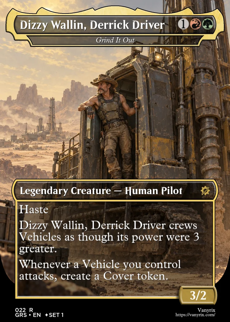 Dizzy Wallin, Derrick Driver