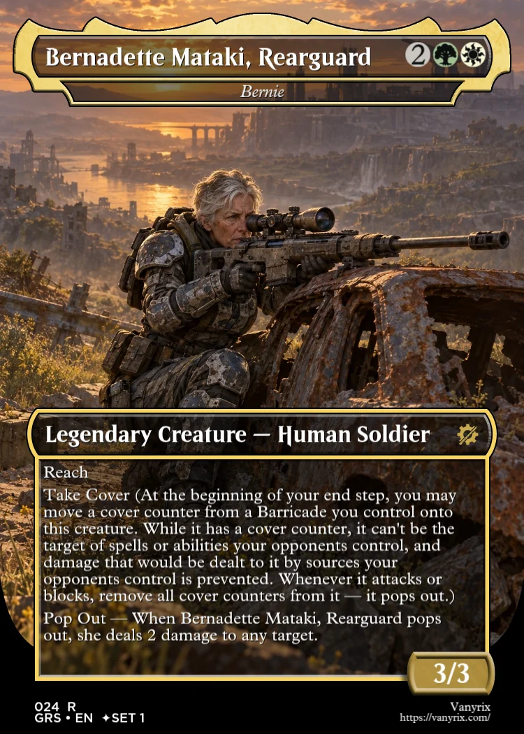 Bernadette Mataki, Rearguard