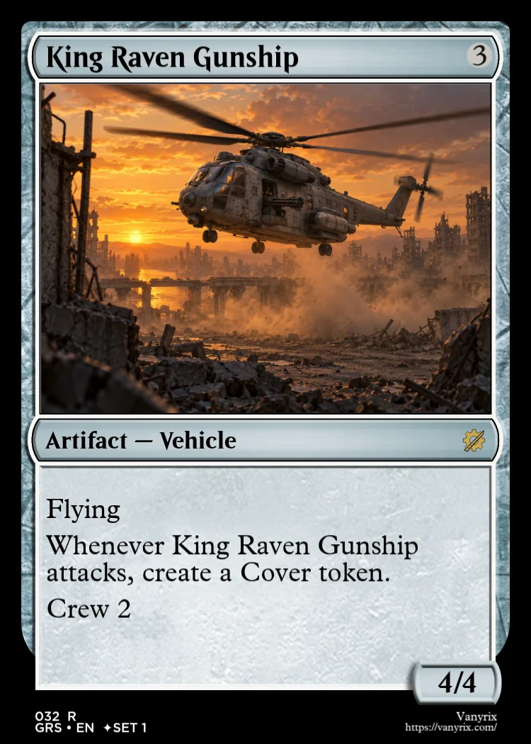 King Raven Gunship