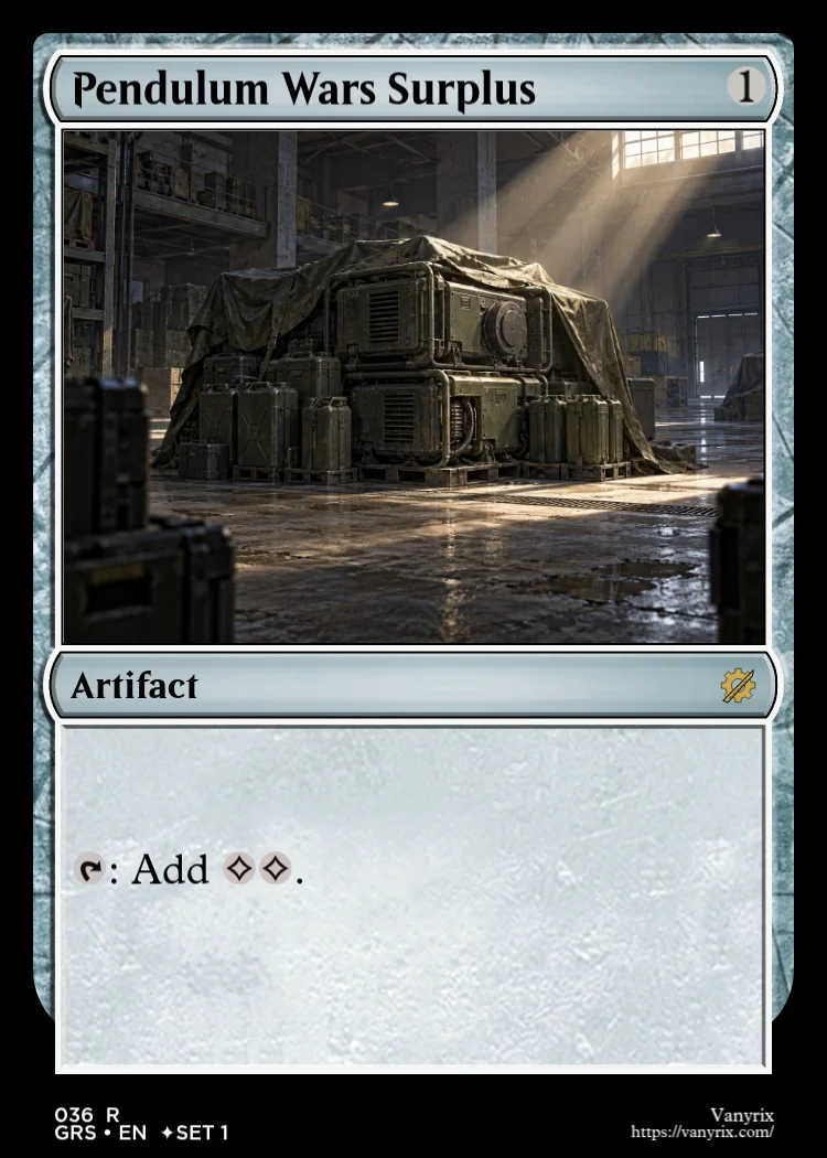 Pendulum Wars Surplus