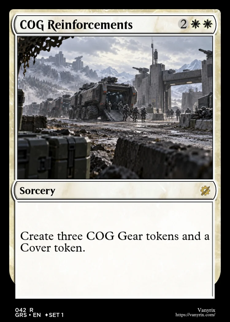 COG Reinforcements