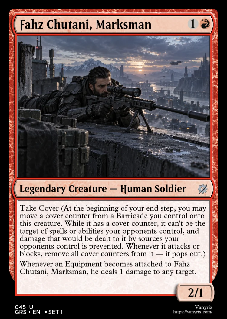Fahz Chutani, Marksman