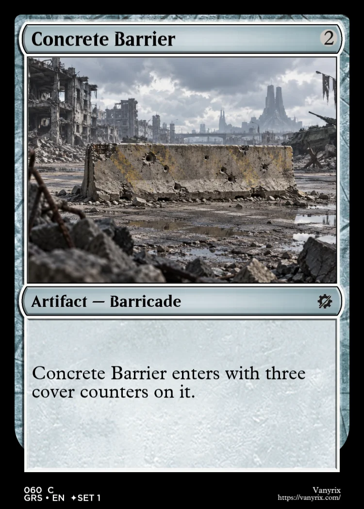 Concrete Barrier